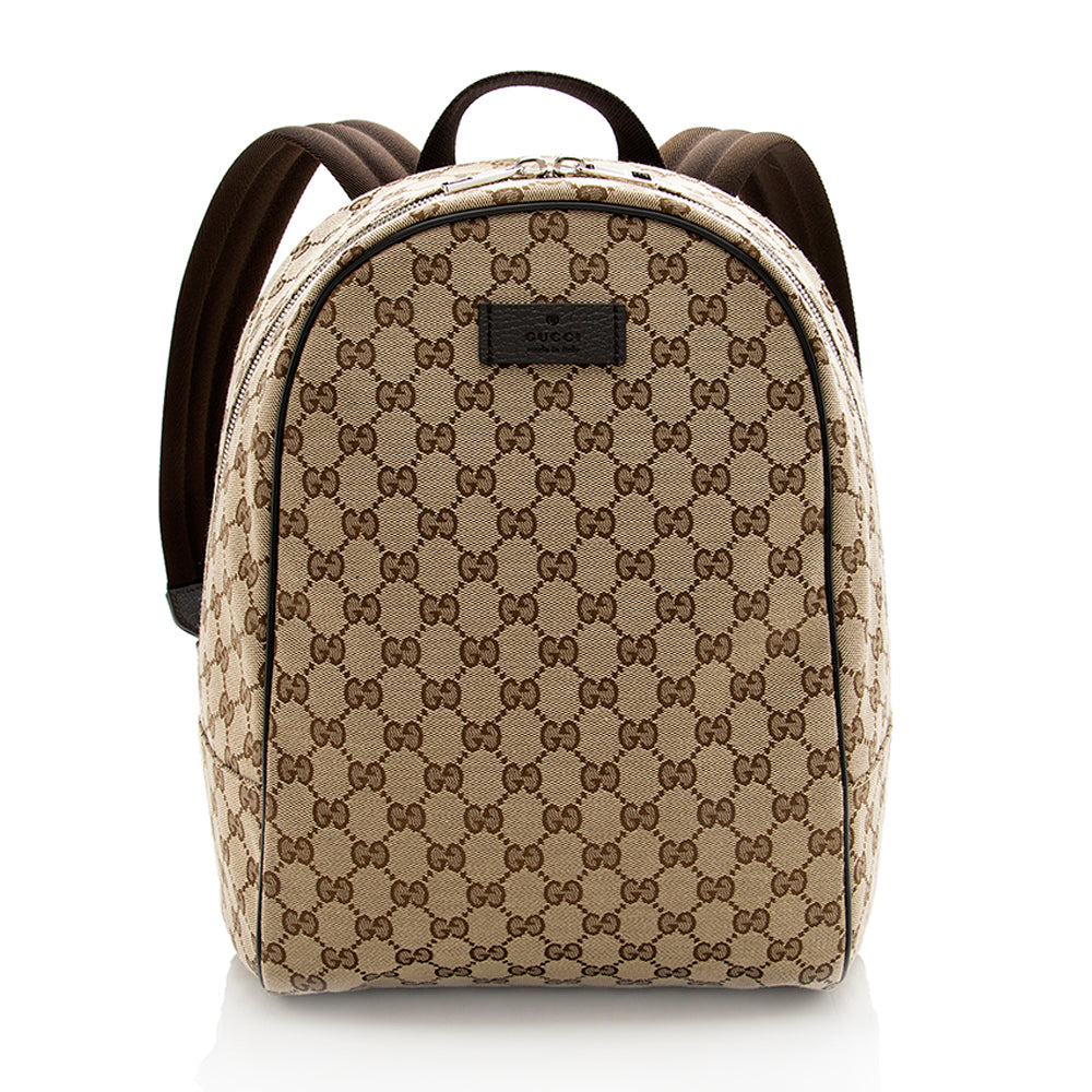 Gucci Gucci Canvas Travel Backpack (SHF-18297)