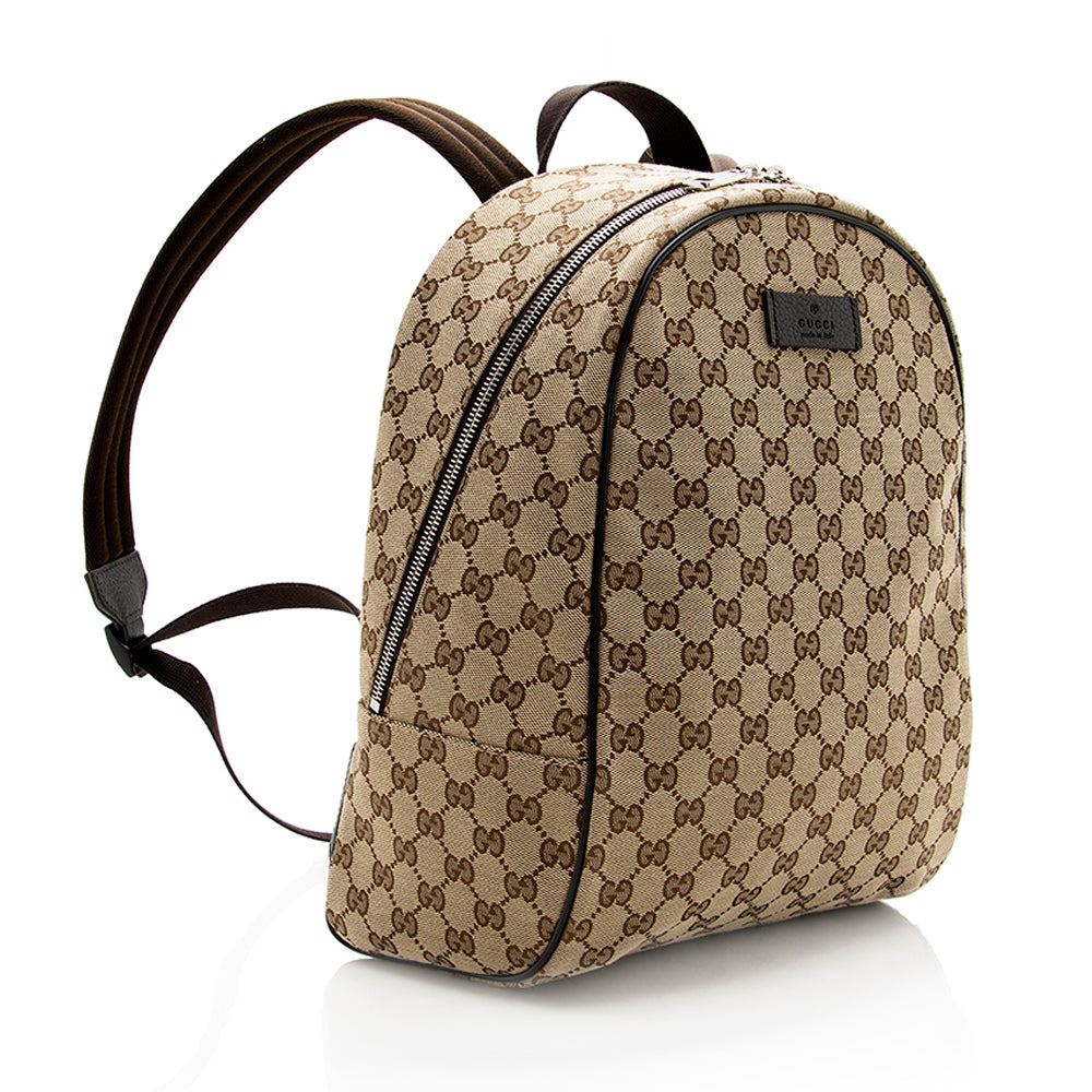 Gucci Gucci Canvas Travel Backpack (SHF-18297)