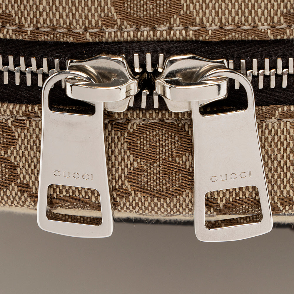 Gucci Gucci Canvas Travel Backpack (SHF-19306)