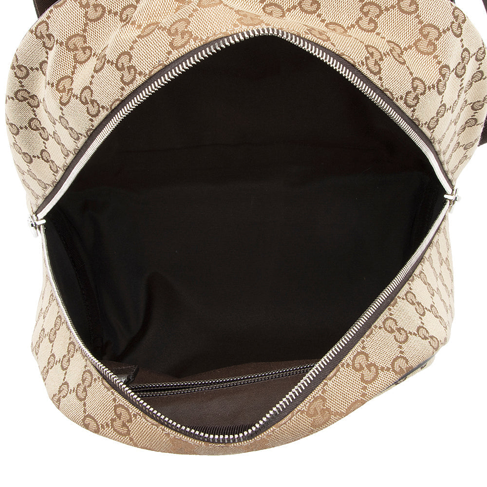 Gucci Gucci Canvas Travel Backpack (SHF-19306)