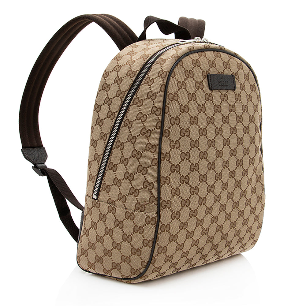 Gucci Gucci Canvas Travel Backpack (SHF-19306)