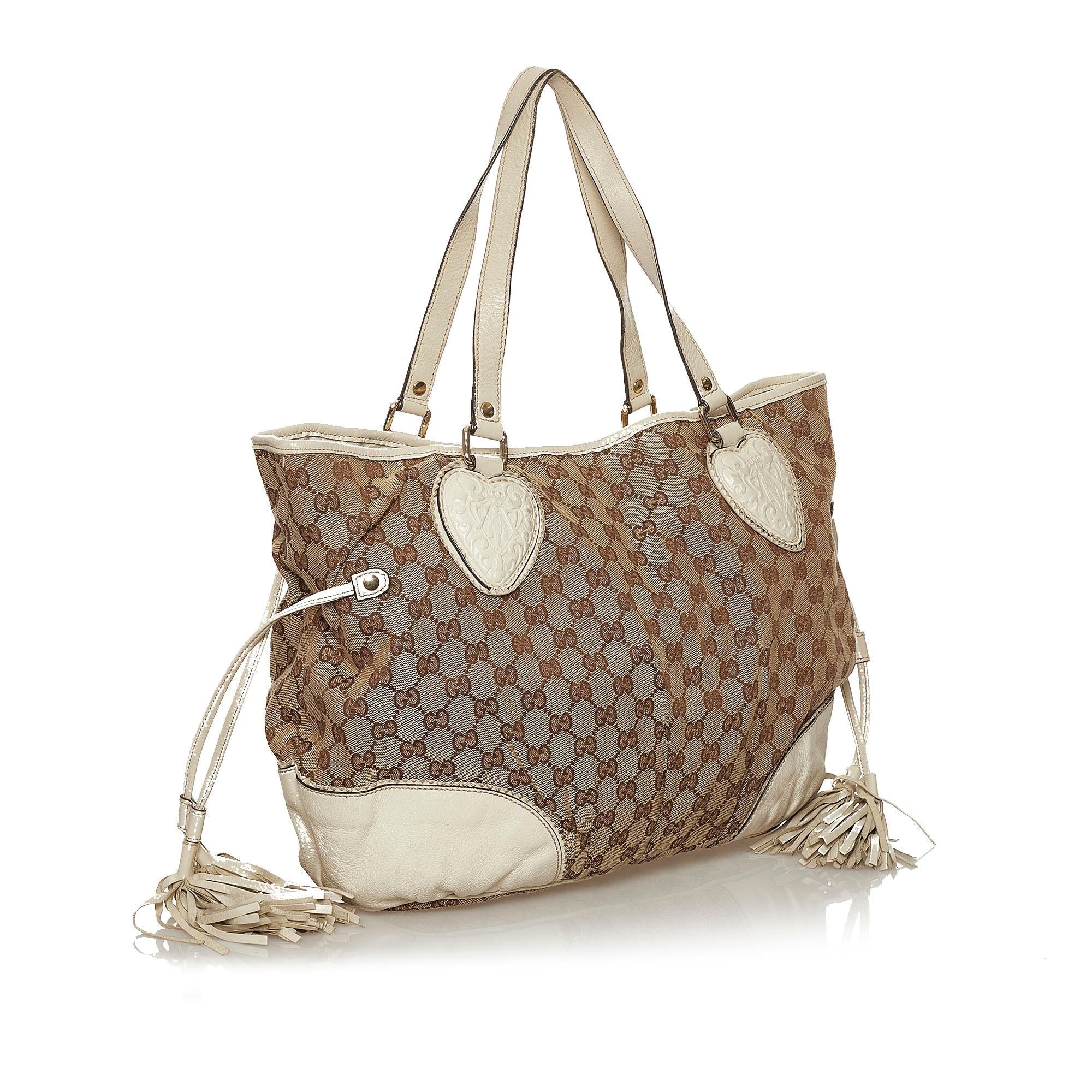 Gucci Gucci Canvas Tribeca Shoulder Bag (SHG-28570)