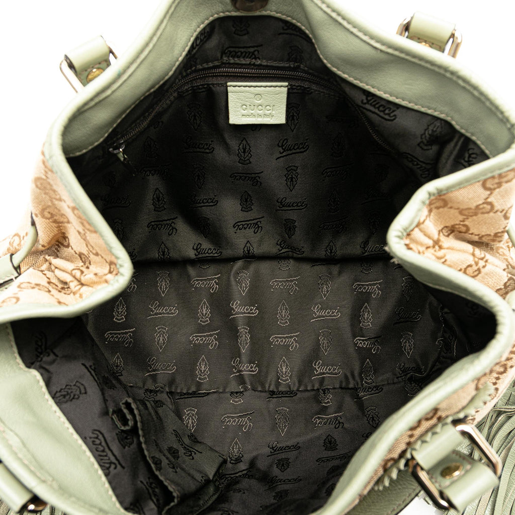 Gucci GG Canvas Tribeca Tote (SHG-2vhetn)