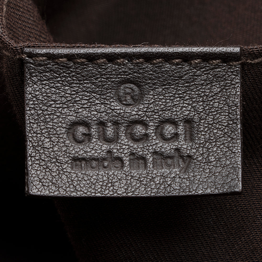 Gucci Gucci Canvas Trophy Boston Bag (SHF-20556)