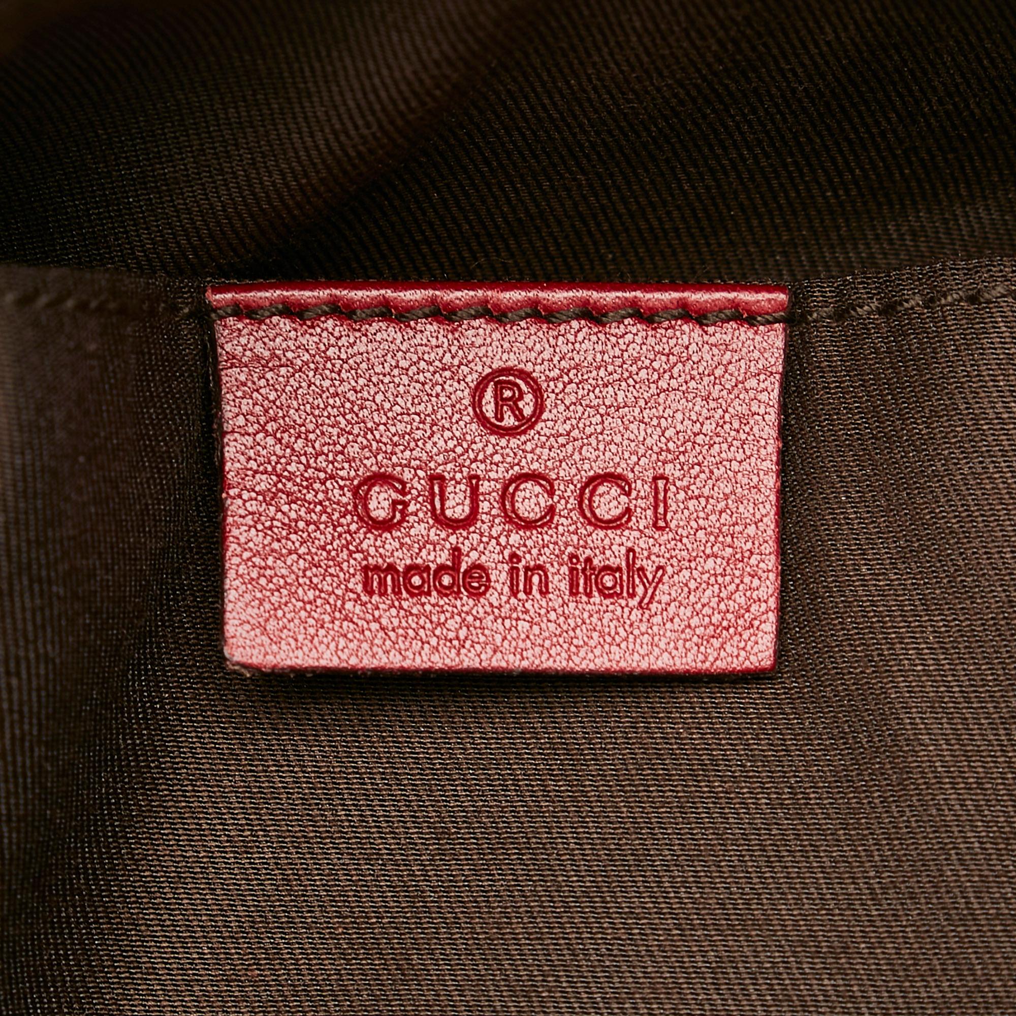 Gucci Gucci Canvas Trophy Handbag (SHG-30899)