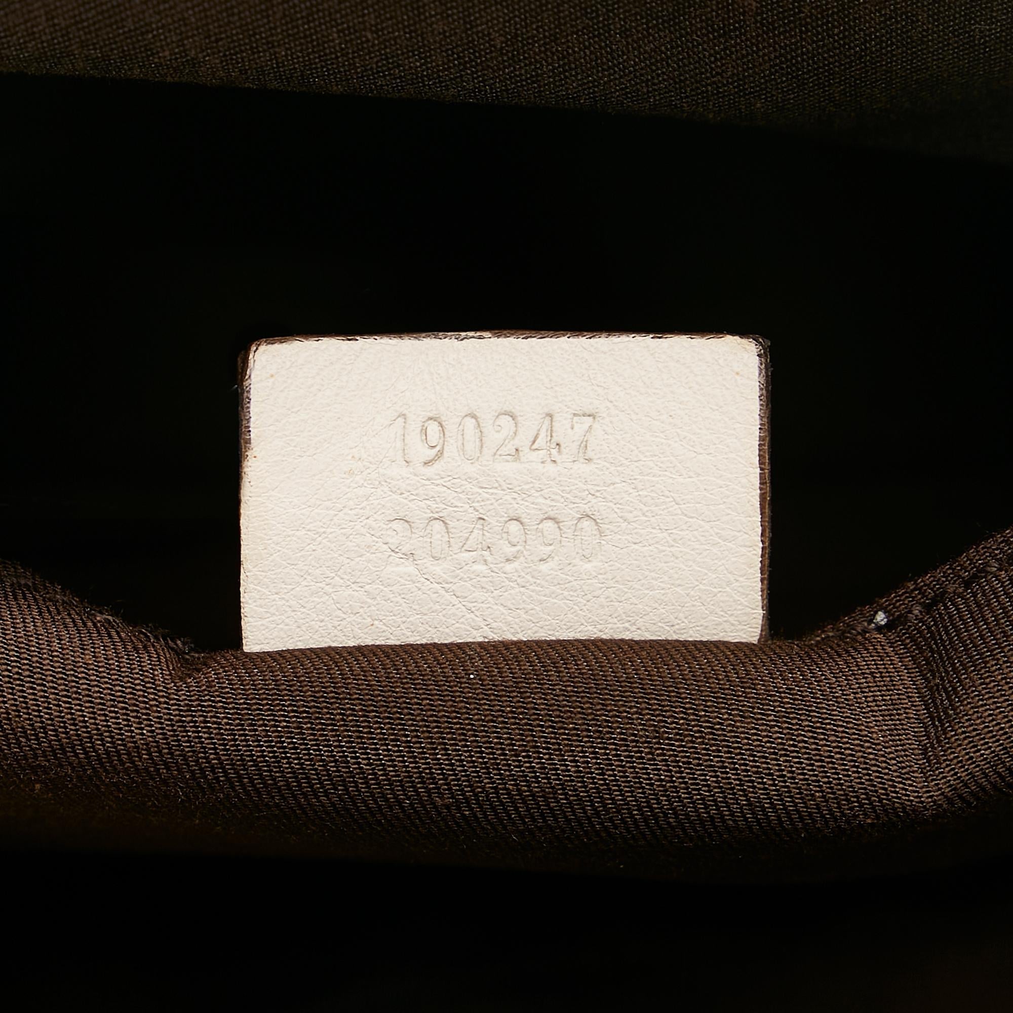 Gucci GG Canvas Trophy Tote (SHG-35223)