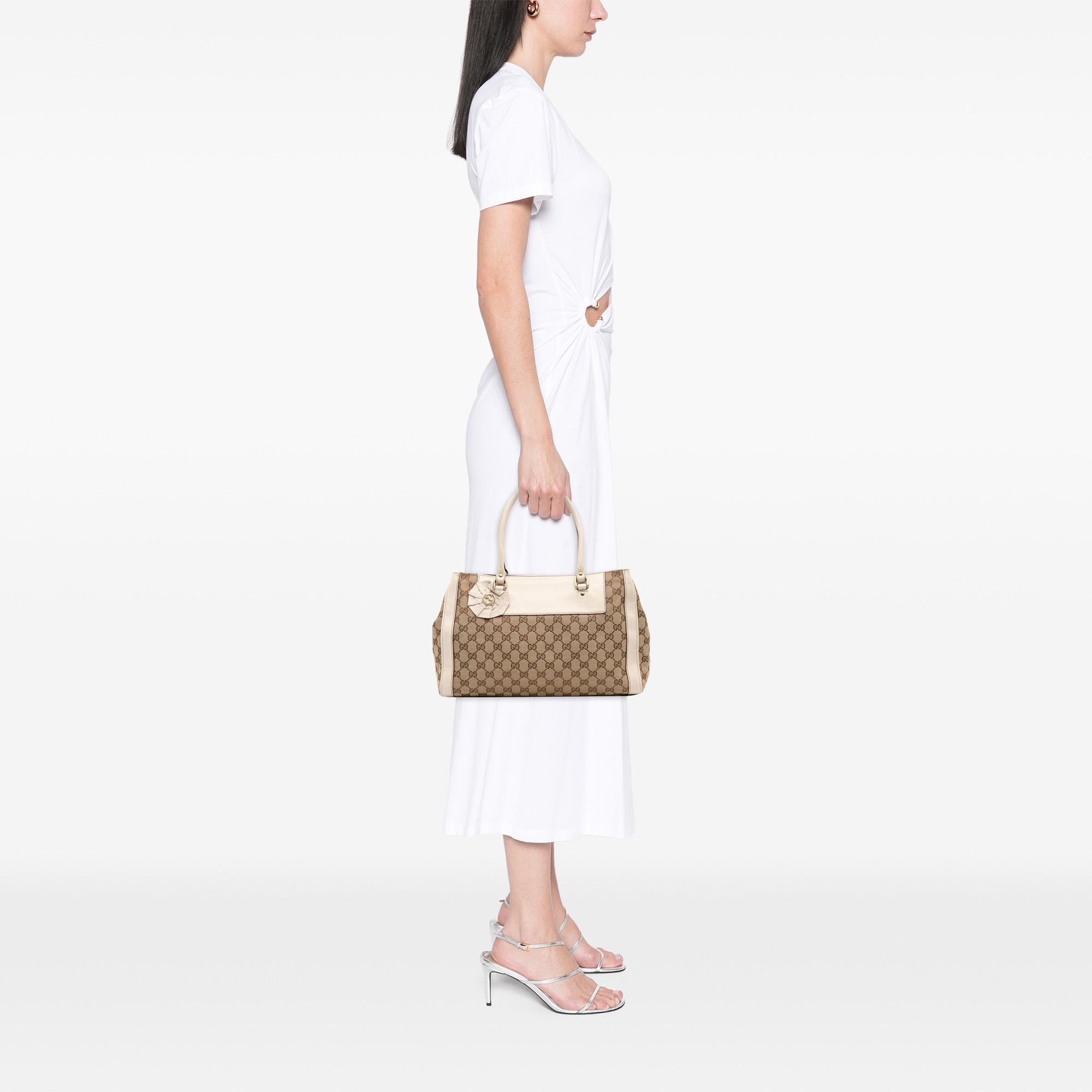 Gucci GG Canvas Trophy Tote