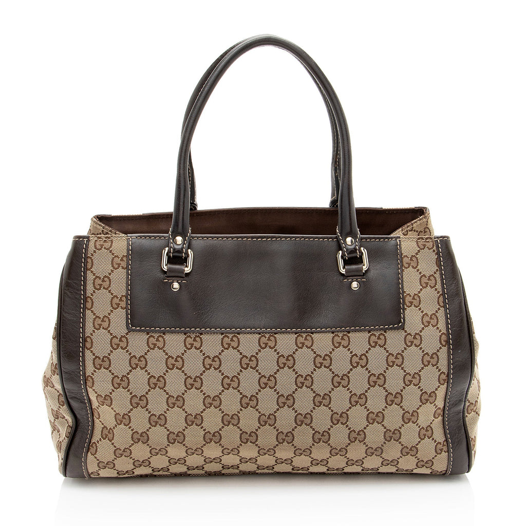 Gucci GG Canvas Trophy Tote