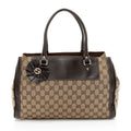 Gucci GG Canvas Trophy Tote