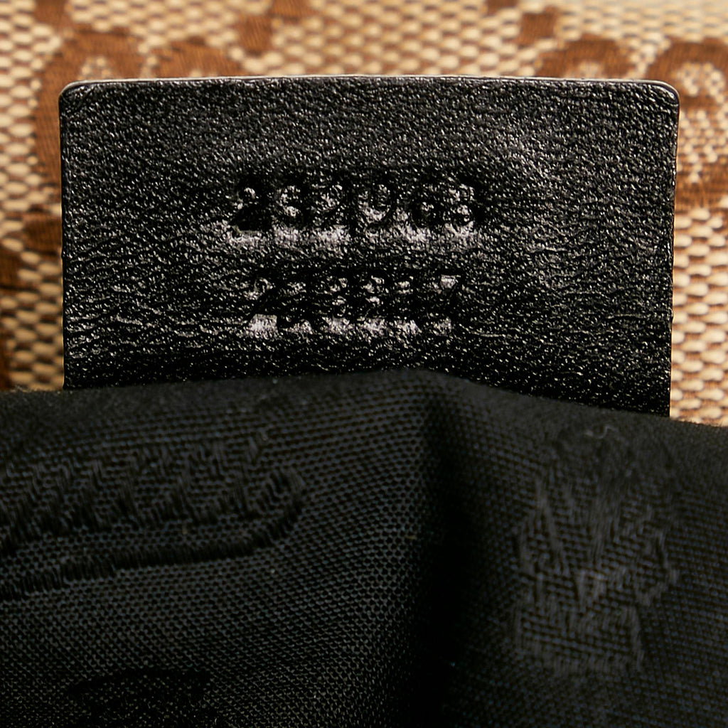 Gucci Gucci Canvas Twin Shoulder Bag (SHG-31114)