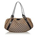Gucci Gucci Canvas Twin Shoulder Bag (SHG-31114)