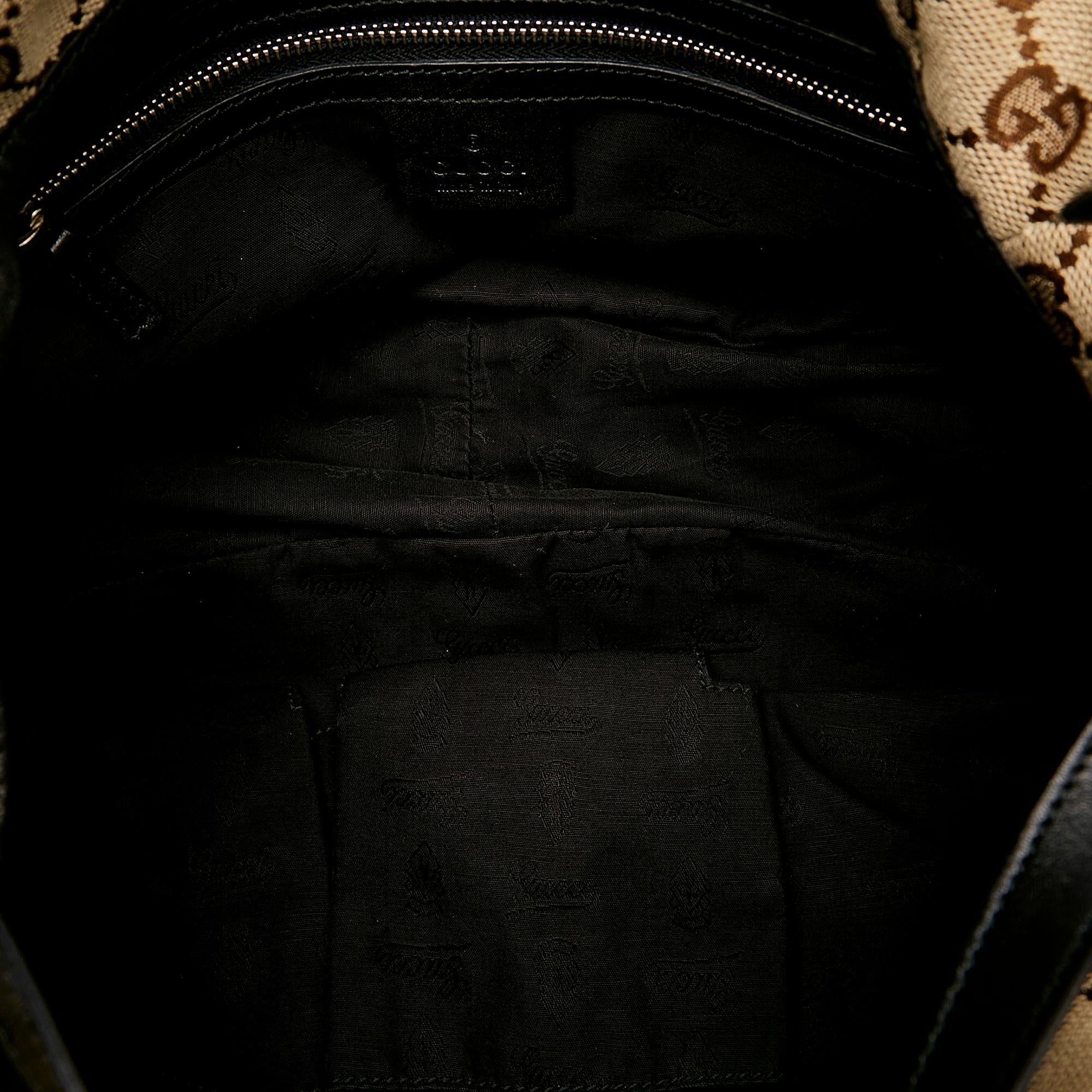 Gucci Gucci Canvas Twin Shoulder Bag (SHG-31114)