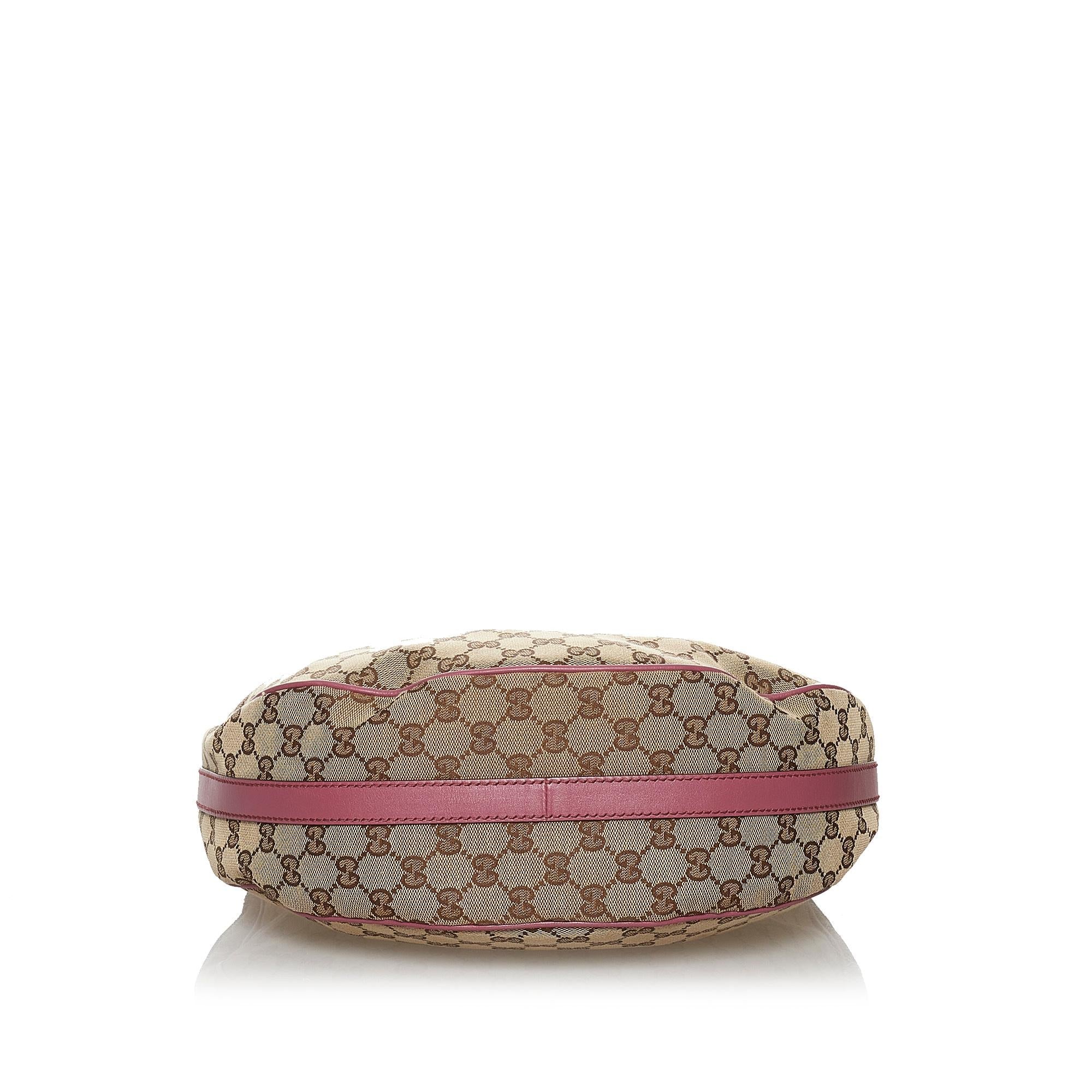 Gucci Gucci Canvas Twins Hobo Bag (SHG-29990)