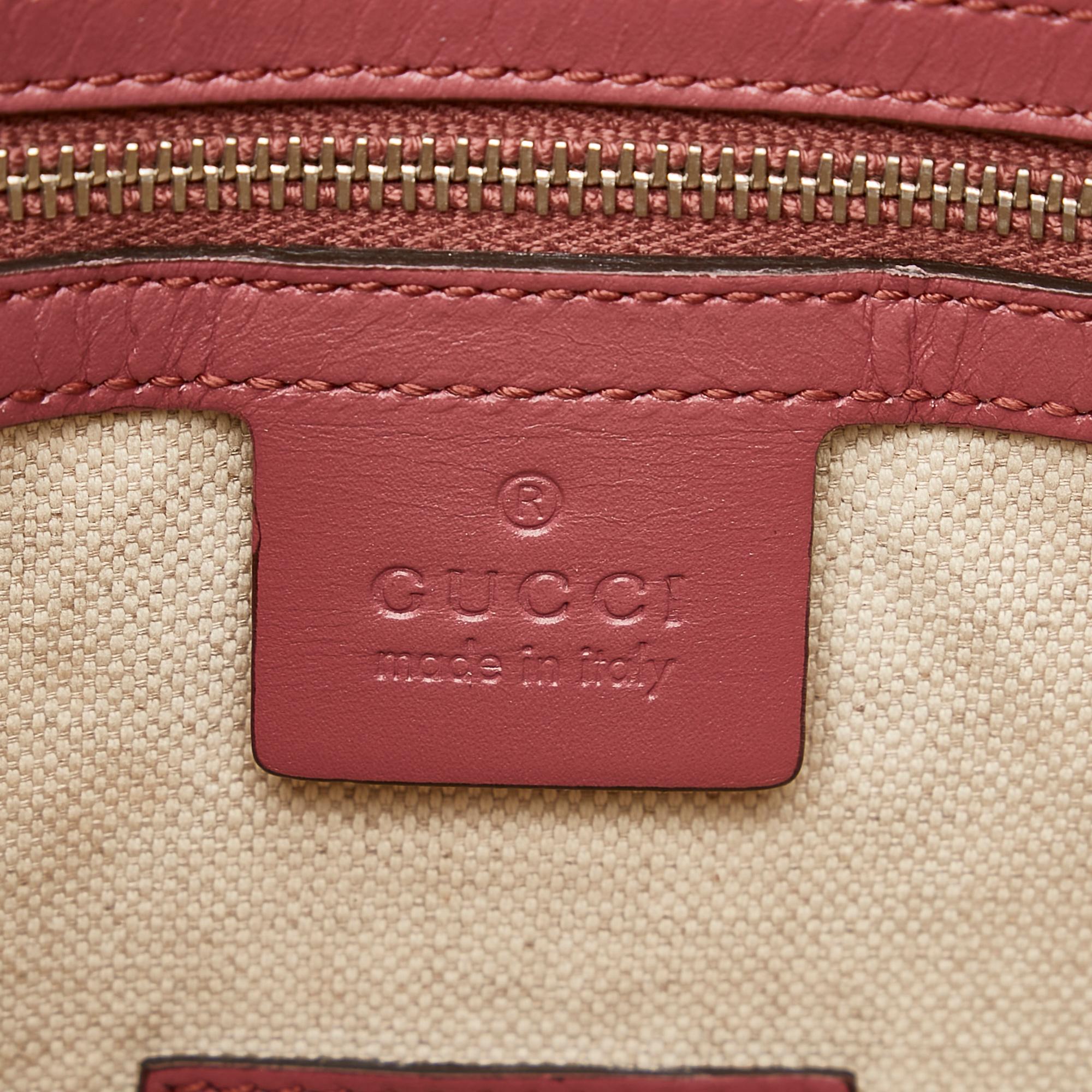 Gucci Gucci Canvas Twins Hobo Bag (SHG-29990)