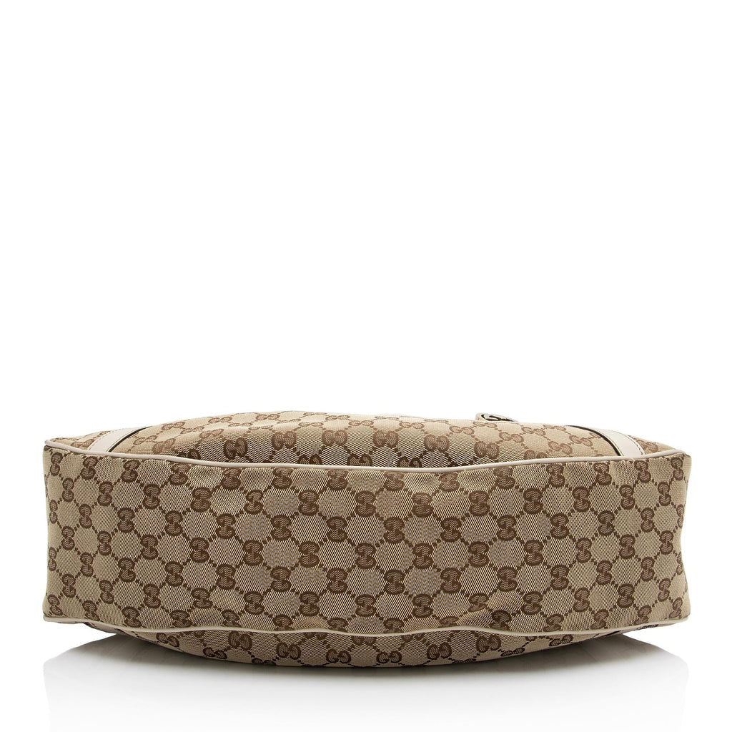 Gucci GG Canvas Twins Medium Tote (SHF-23269)