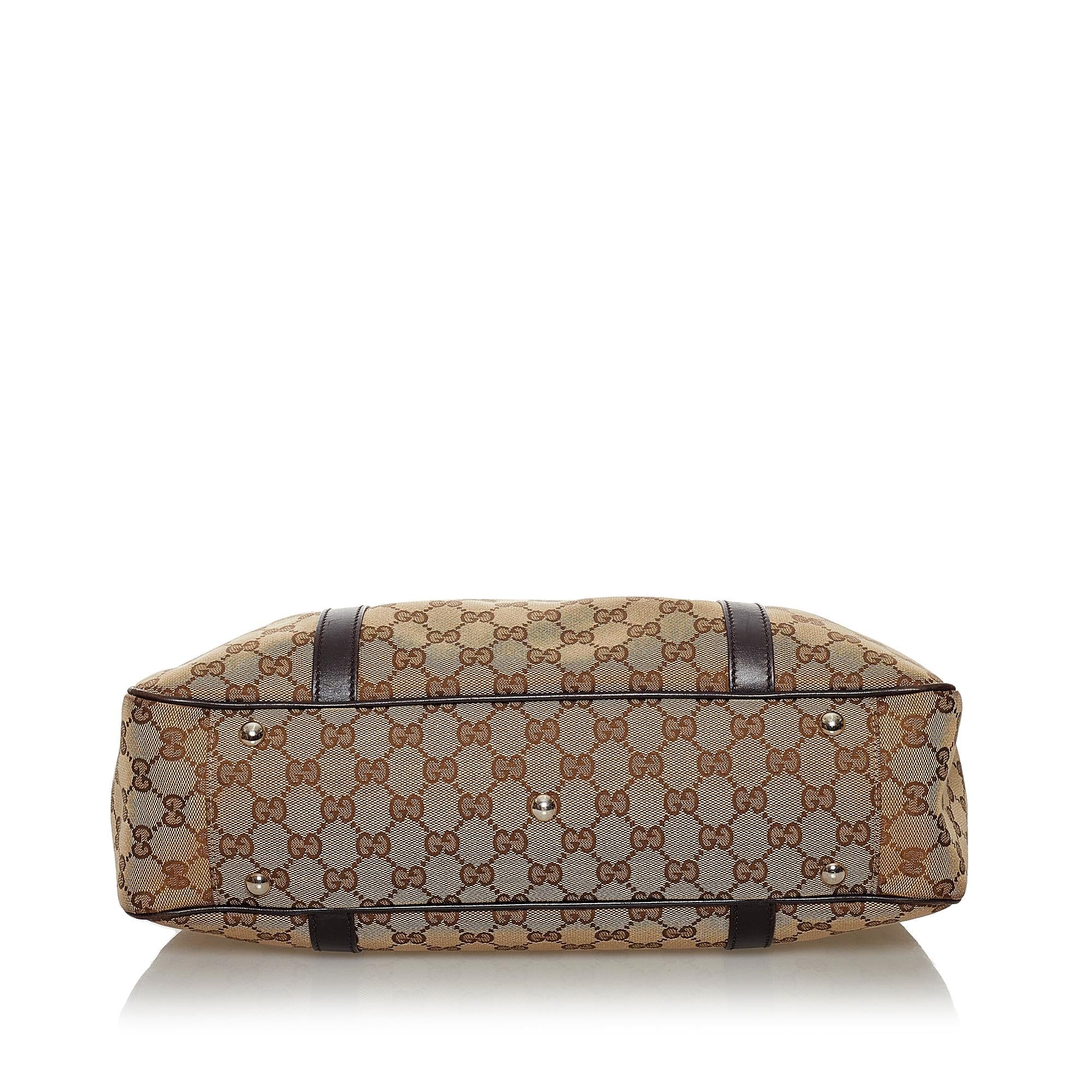 Gucci Gucci Canvas Twins Shoulder Bag (SHG-30953)