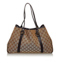 Gucci Gucci Canvas Twins Shoulder Bag (SHG-30953)