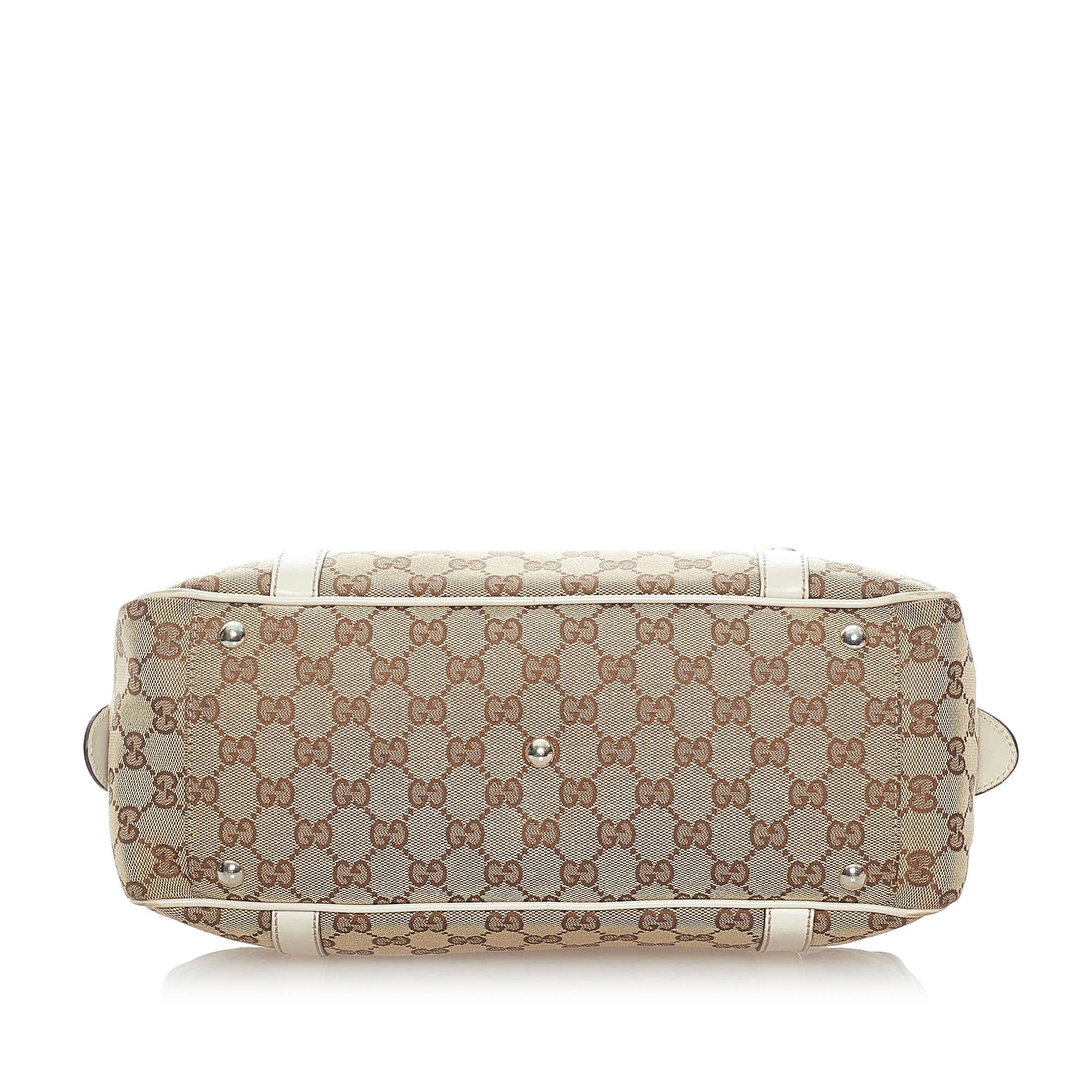 Gucci Gucci Canvas Twins Shoulder Bag (SHG-33662)