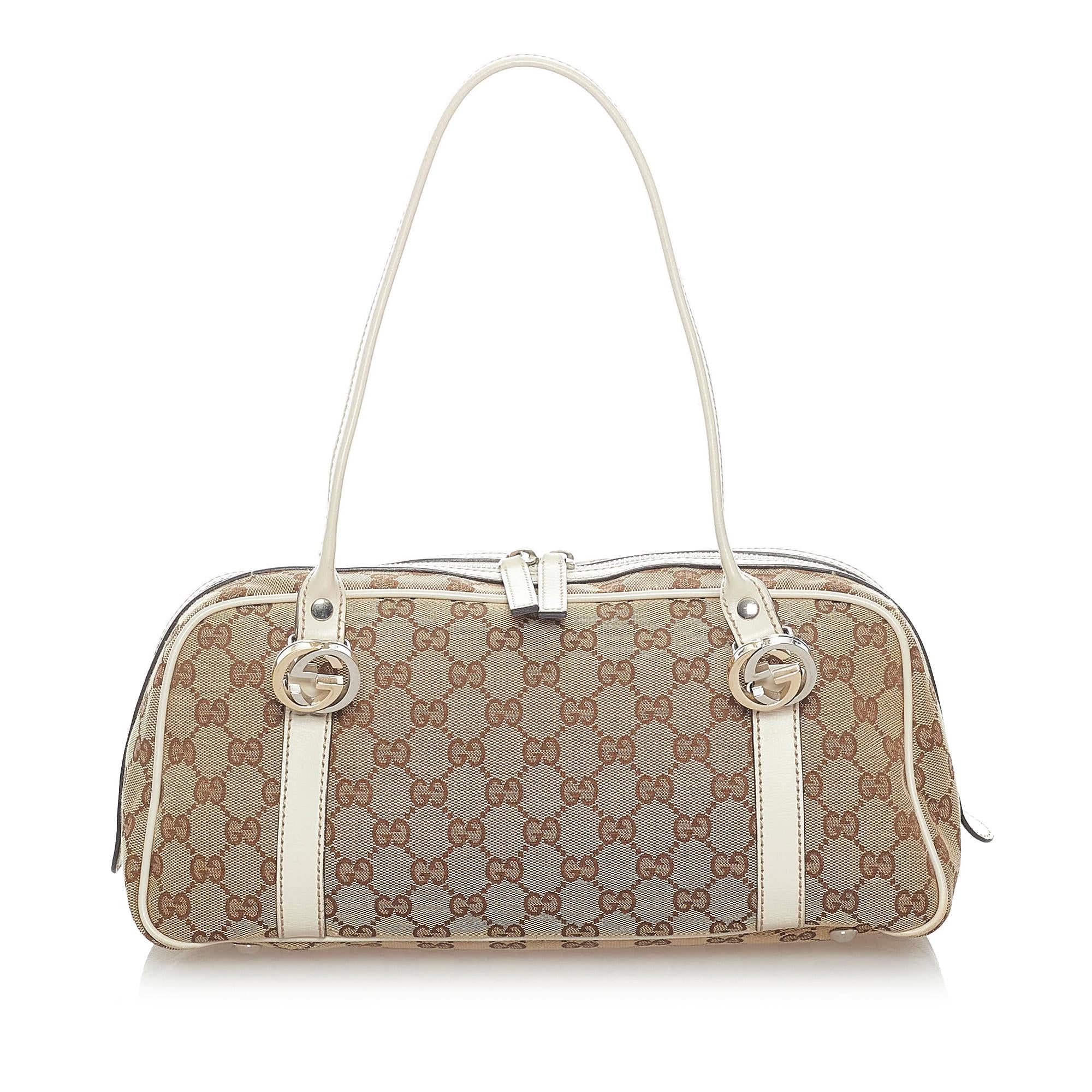 Gucci GG Canvas Twins Boston Bag (SHG-37322)