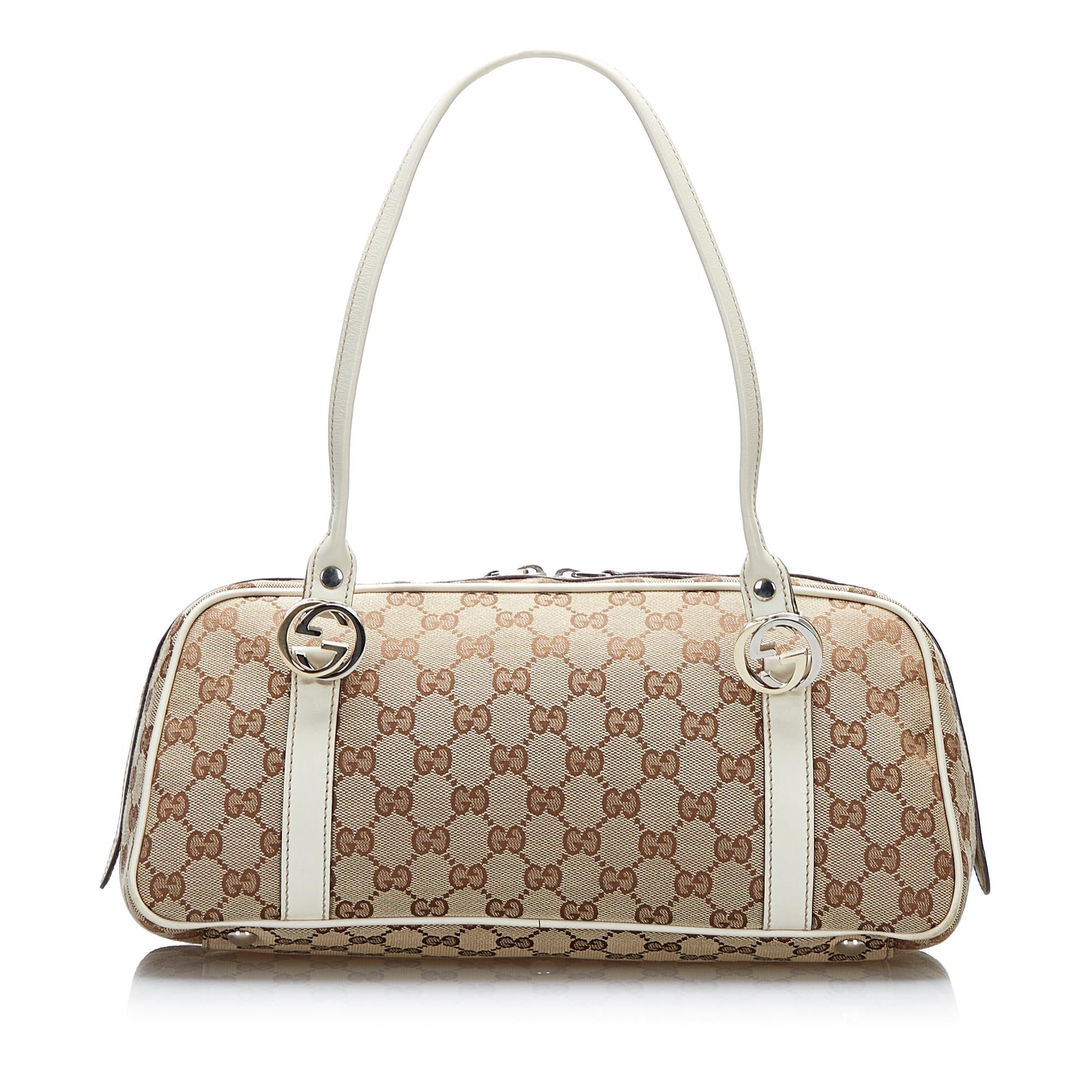 Gucci GG Canvas Twins Shoulder Bag (SHG-xqb2mW)