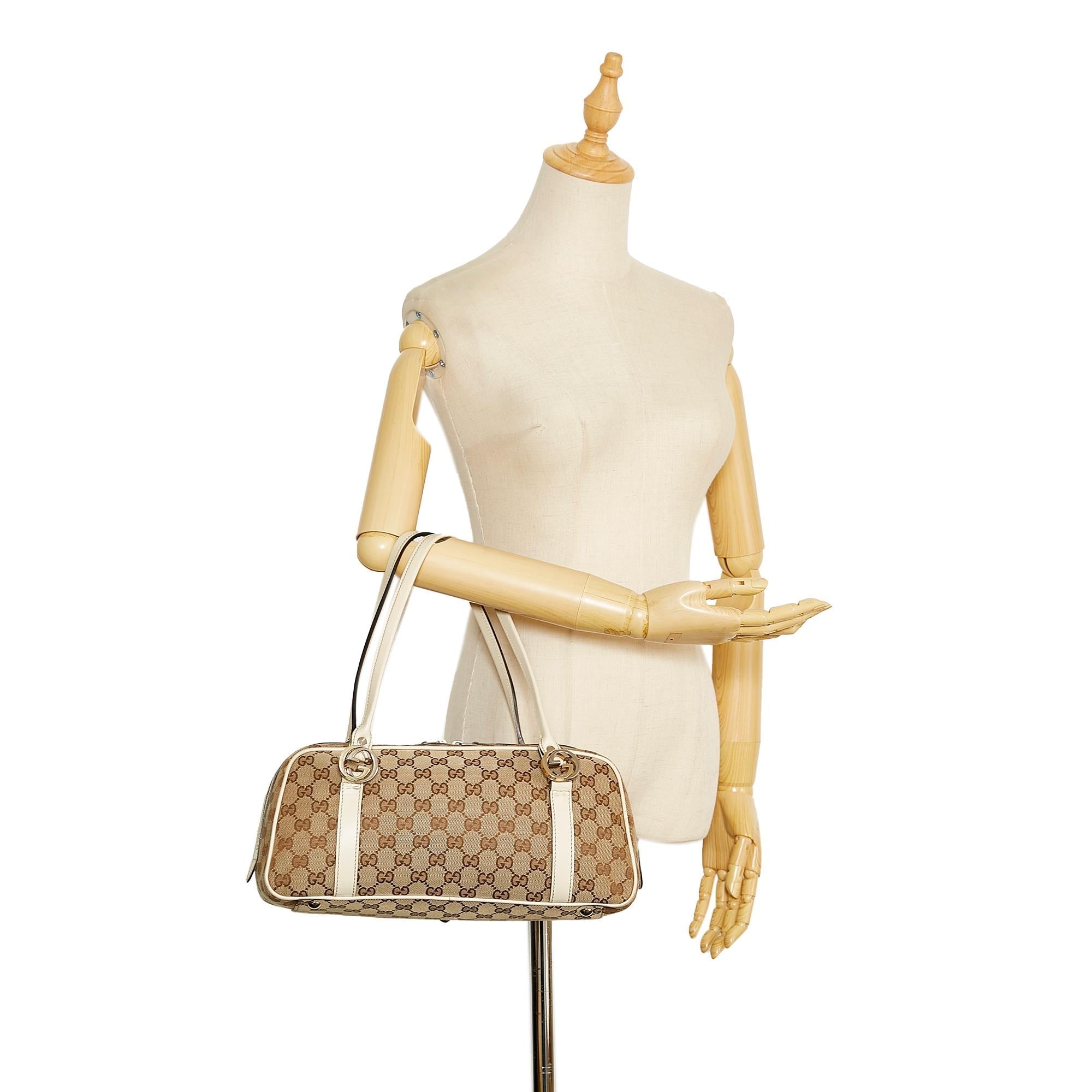 Gucci GG Canvas Twins Shoulder Bag (SHG-xqb2mW)