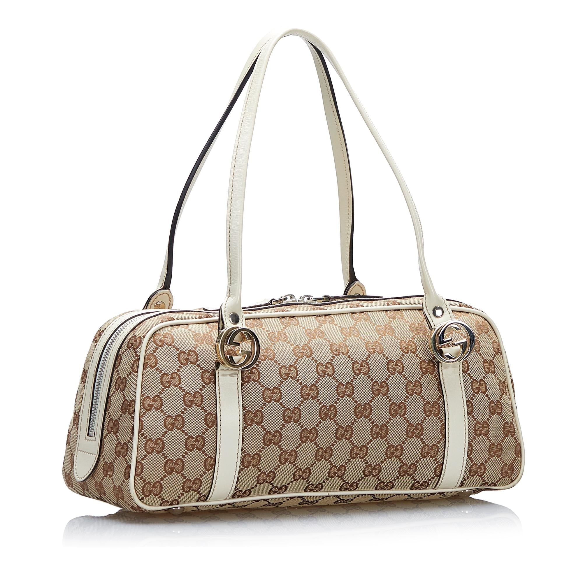 Gucci GG Canvas Twins Shoulder Bag (SHG-xqb2mW)