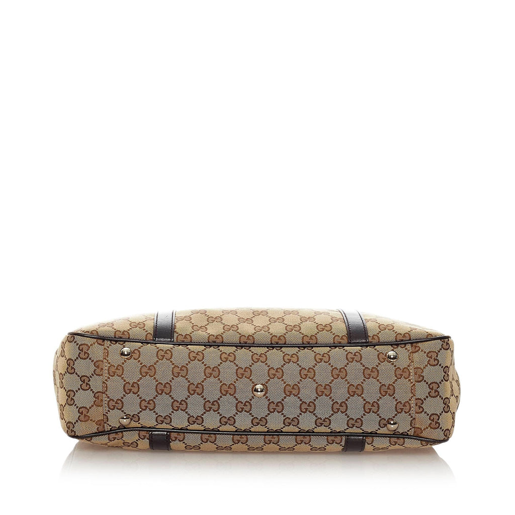 Gucci GG Canvas Twins Tote Bag (SHG-28355)