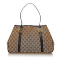 Gucci GG Canvas Twins Tote Bag (SHG-28355)