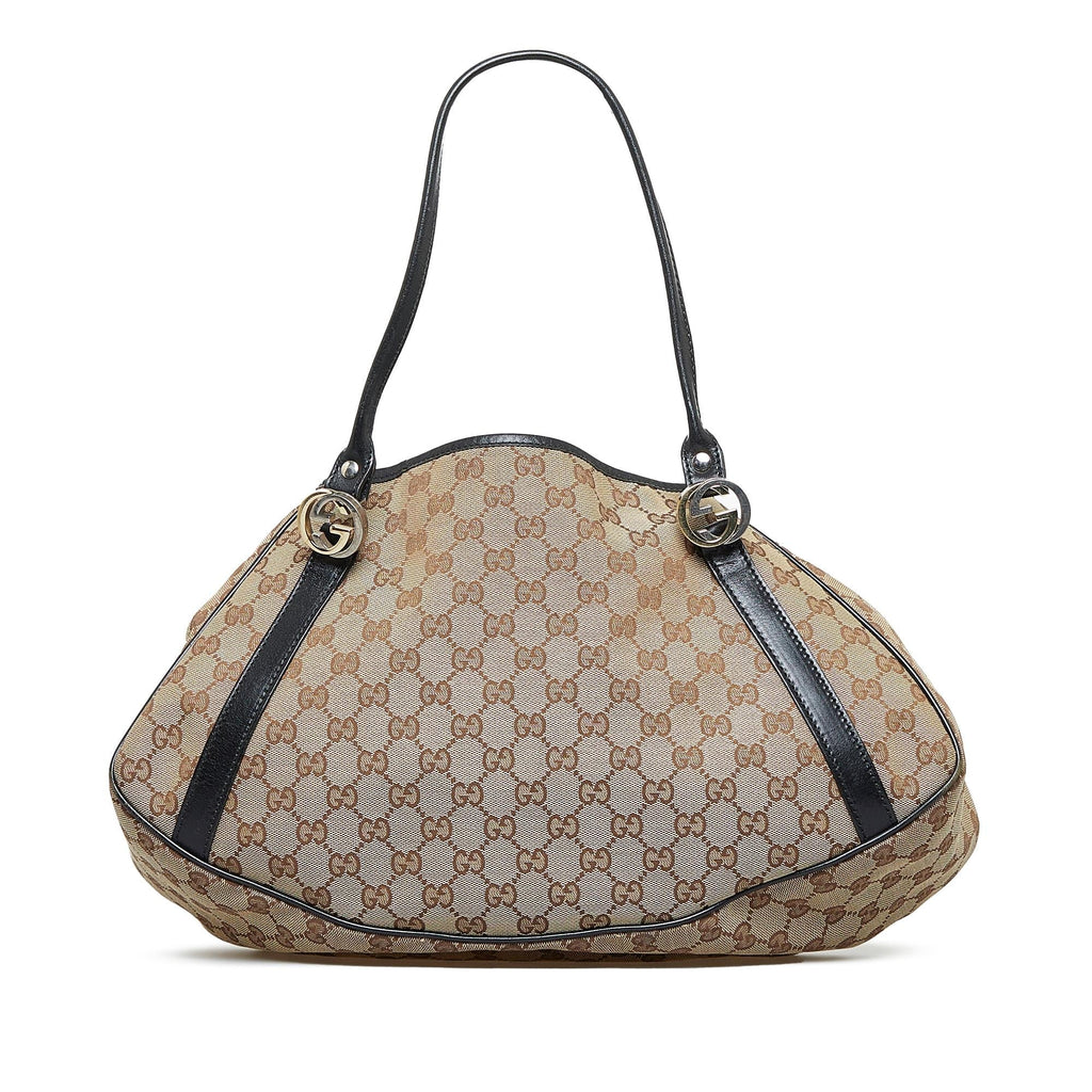 Gucci GG Canvas Twins Tote (SHG-jumYPU)