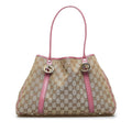 Gucci GG Canvas Twins Tote (SHG-IBz3MT)