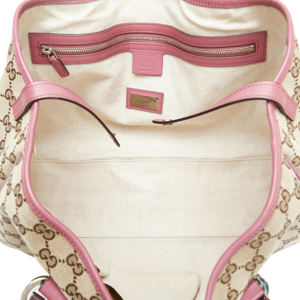 Gucci GG Canvas Twins Tote (SHG-IBz3MT)