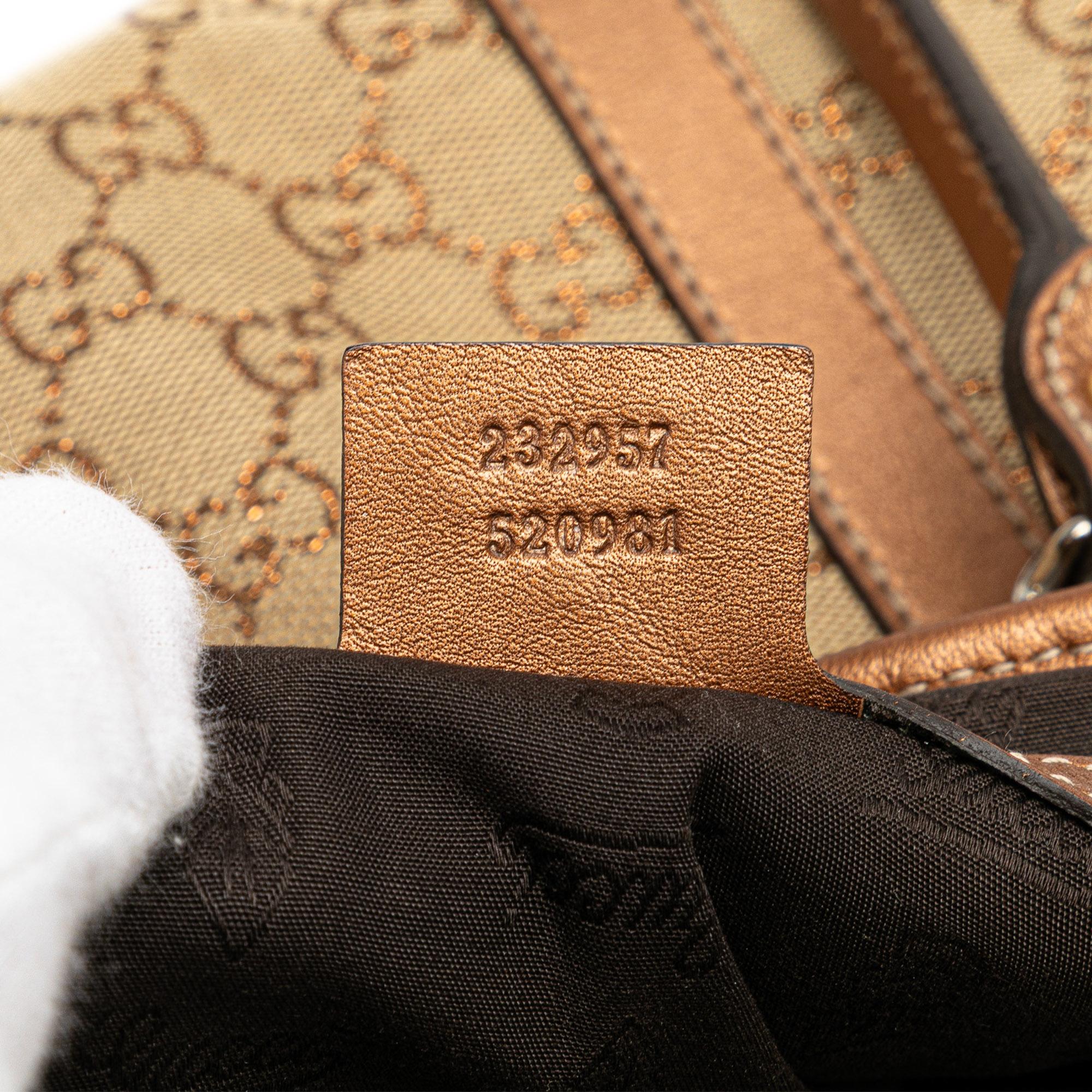 Gucci GG Canvas Twins Tote