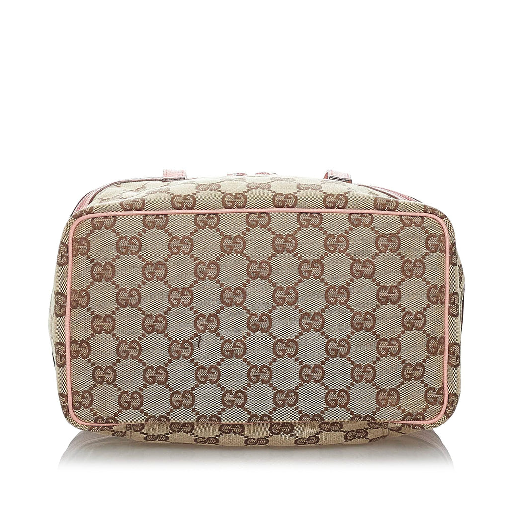 Gucci Gucci Canvas Vanity Bag (SHG-29433)