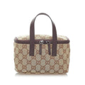 Gucci Gucci Canvas Vanity Bag (SHG-32768)