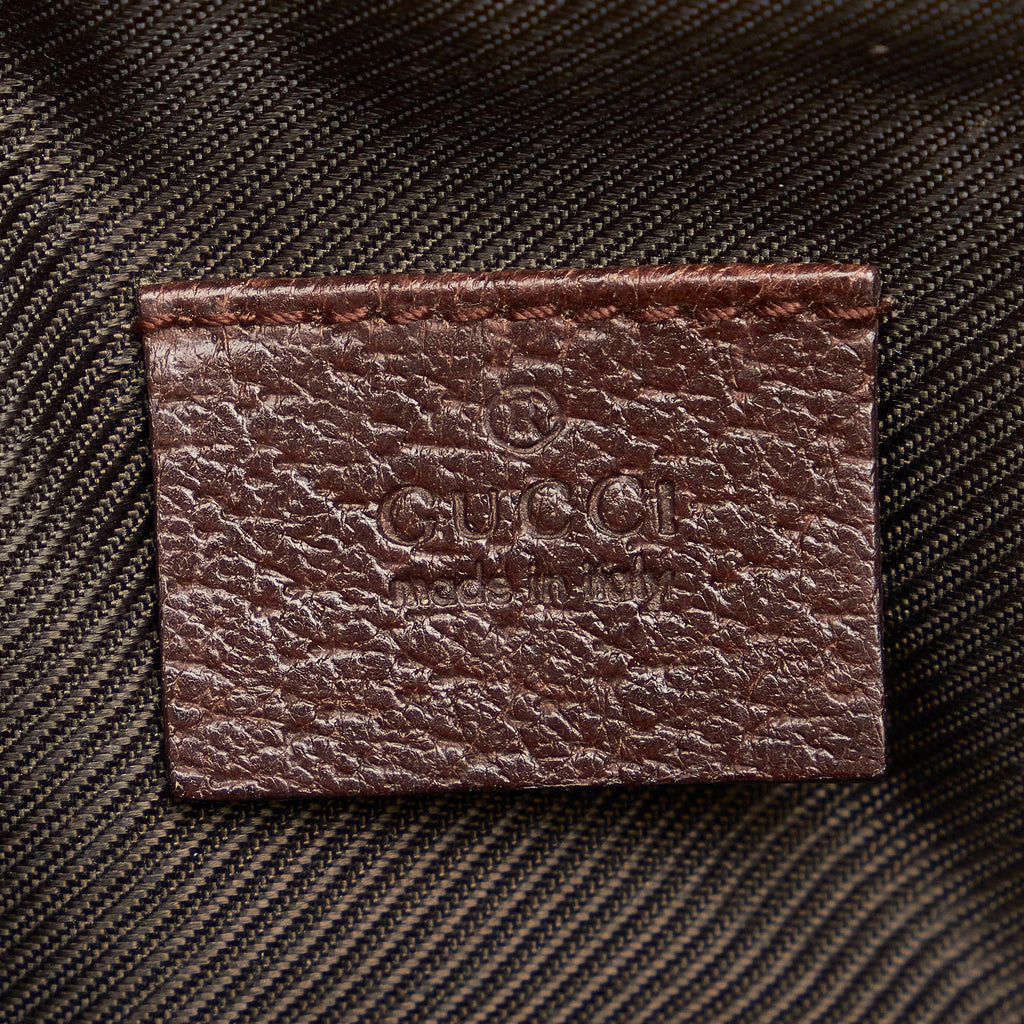 Gucci Gucci Canvas Vanity Bag (SHG-32768)