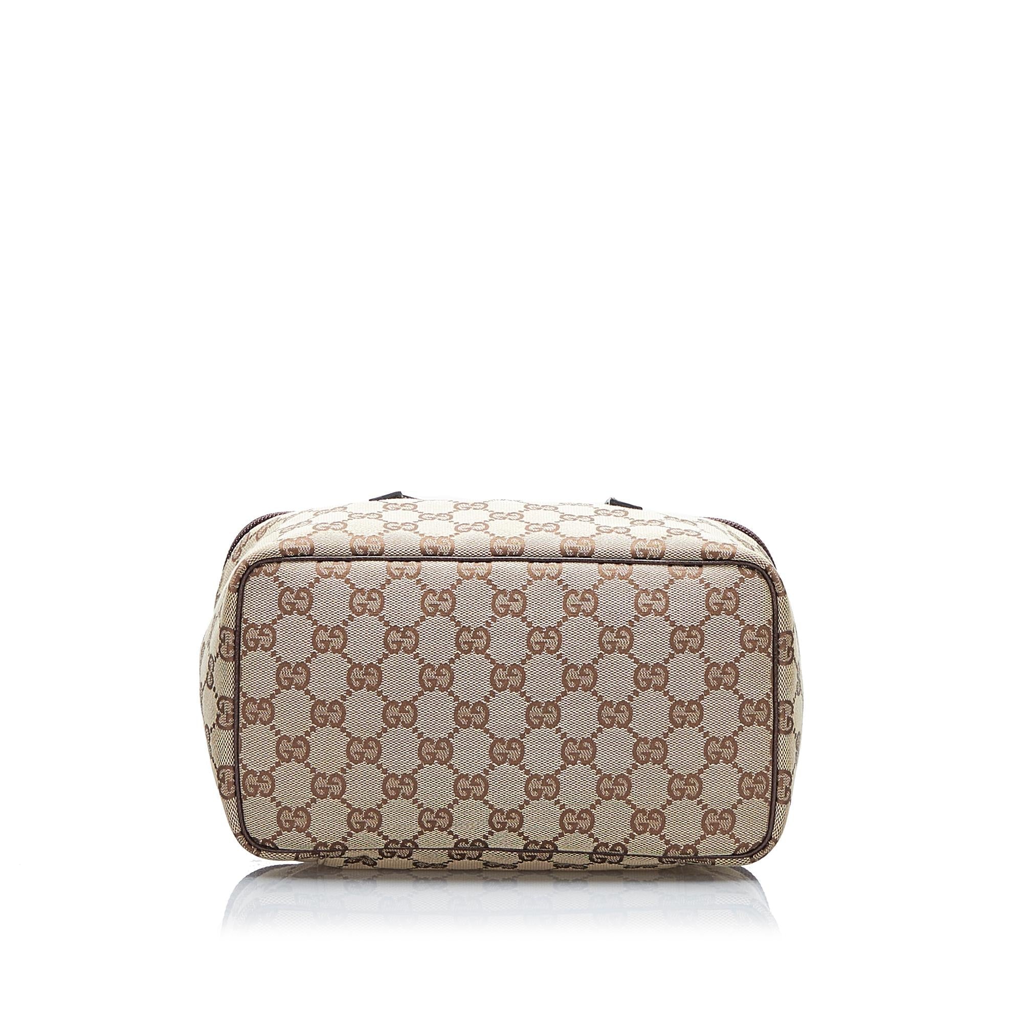 Gucci GG Canvas Vanity Bag (SHG-bHCrBU)