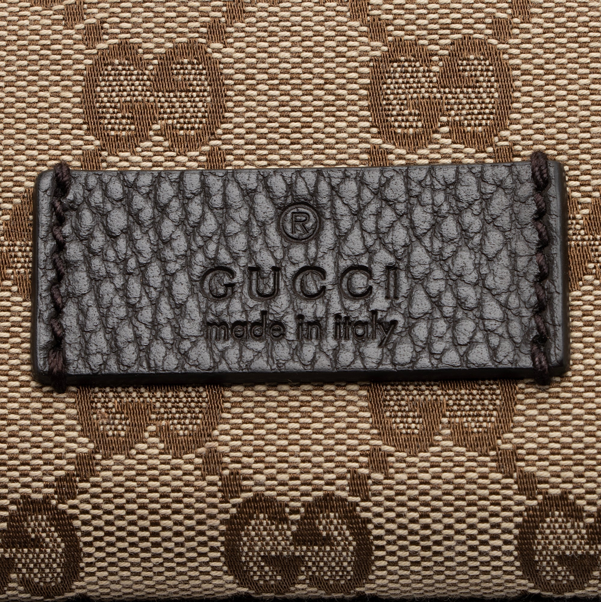 Gucci GG Canvas Waist Pouch Belt Bag (SHF-23046)