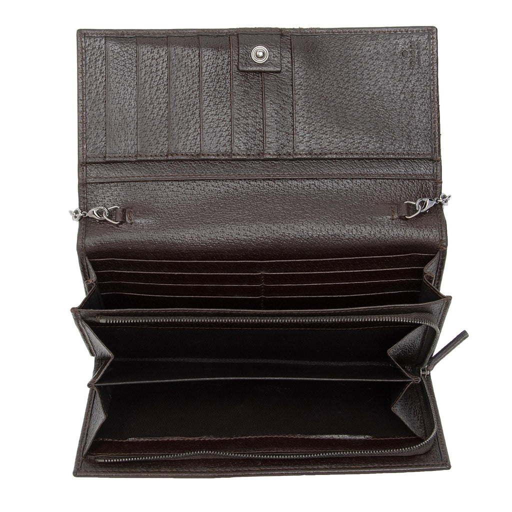 Gucci GG Canvas Wallet on Chain Bag (SHF-4BzUx8)