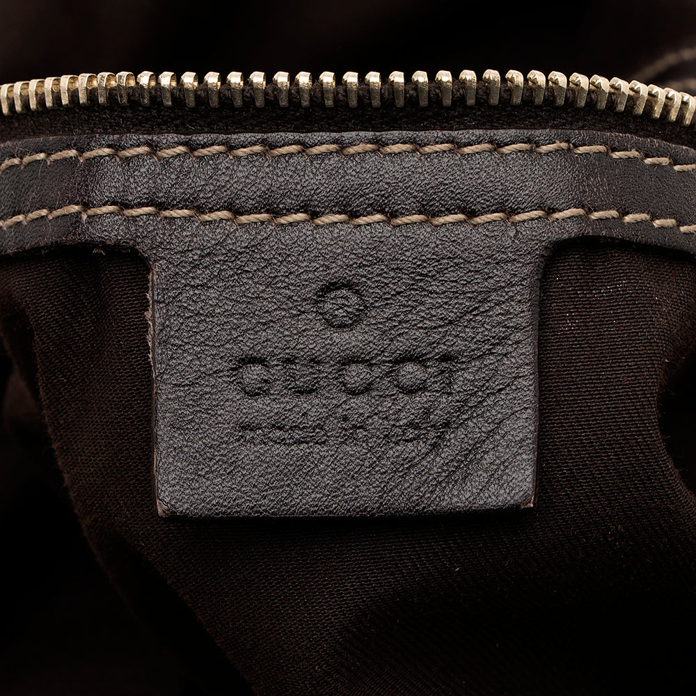 Gucci Gucci Canvas Wave Large Hobo (SHF-17499)