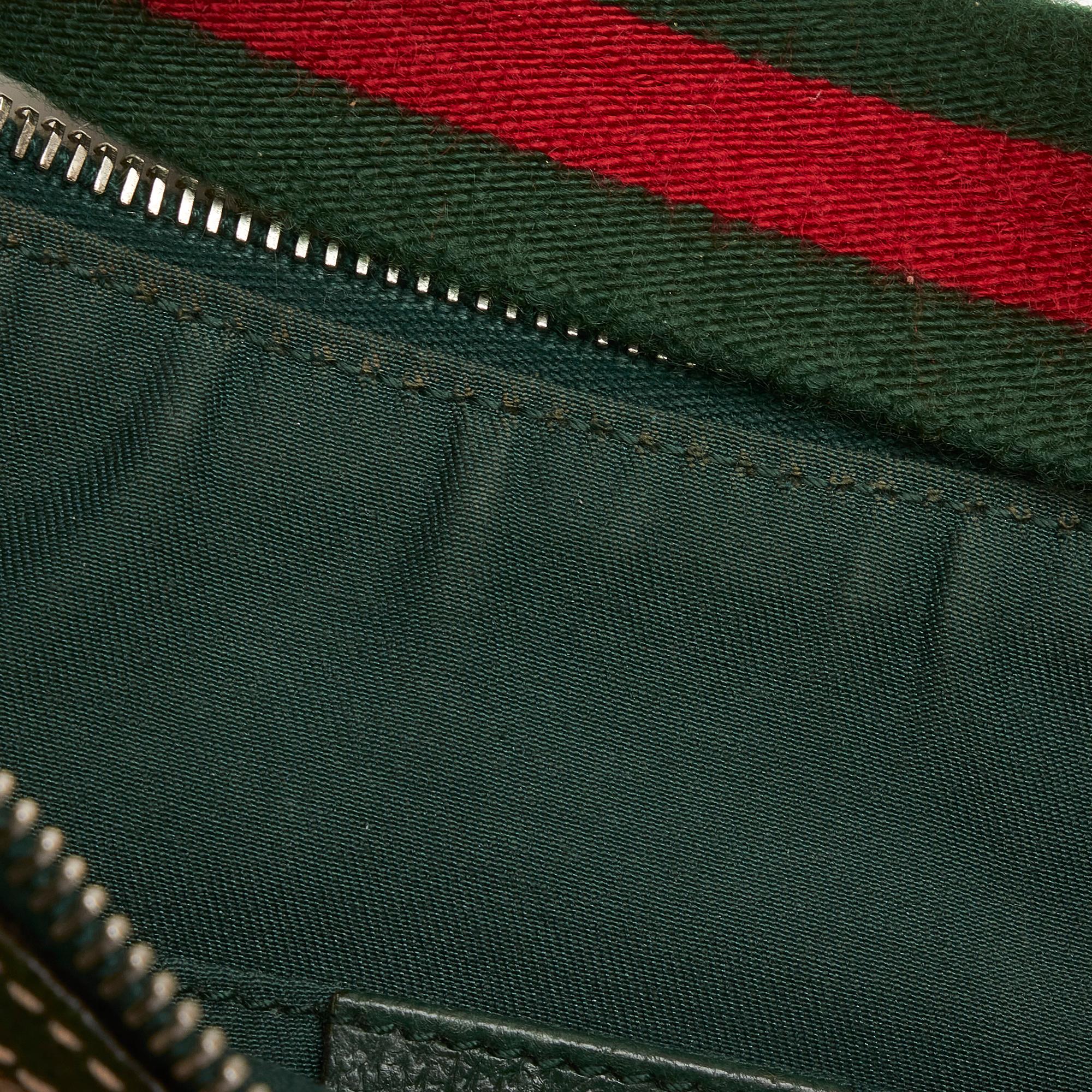 Gucci GG Canvas Web Baguette (SHG-zCaOiu)