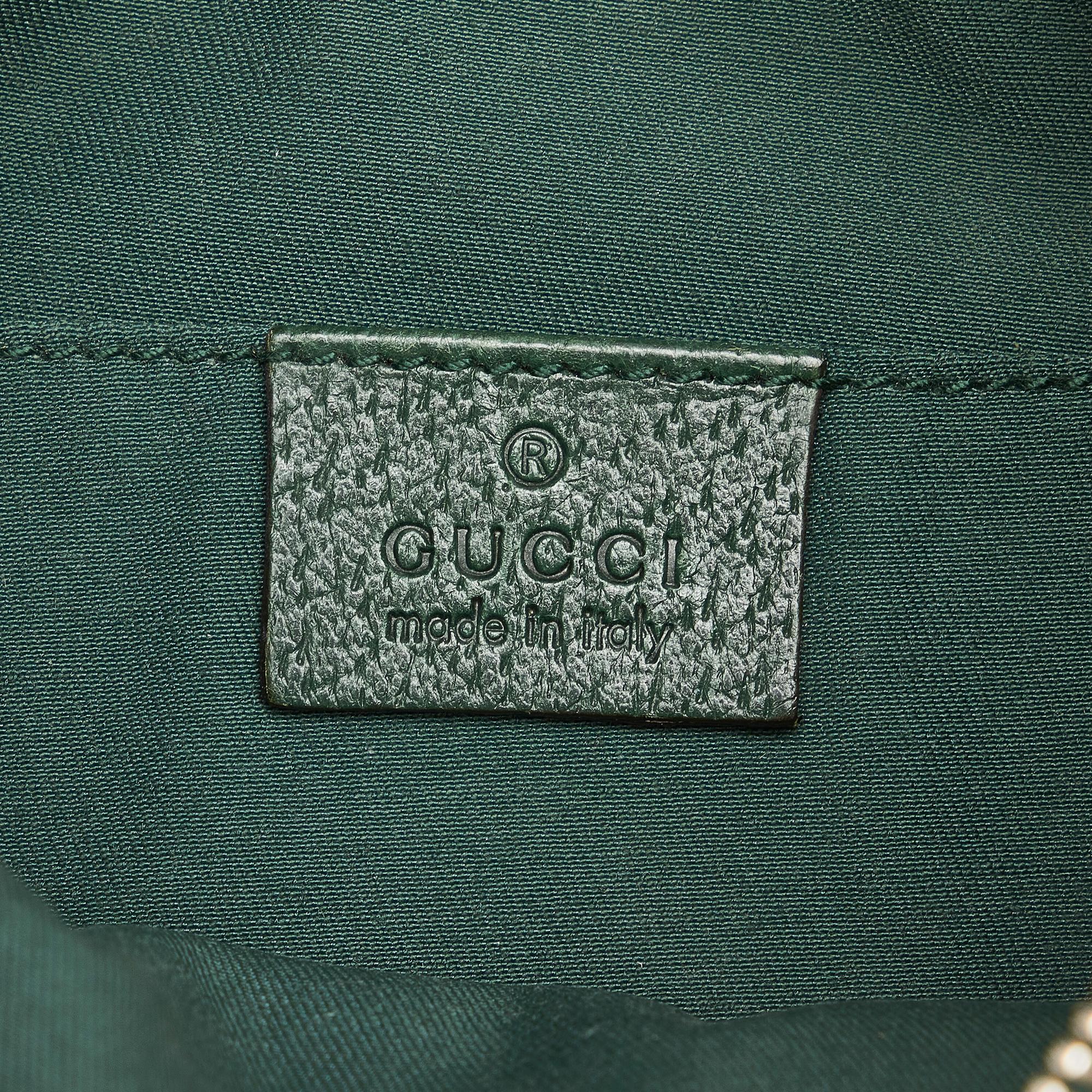 Gucci GG Canvas Web Baguette (SHG-zCaOiu)