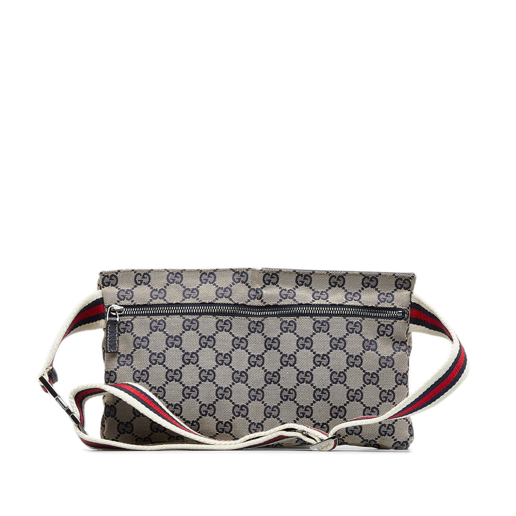 Gucci GG Canvas Web Belt Bag (SHG-5tmMd9)