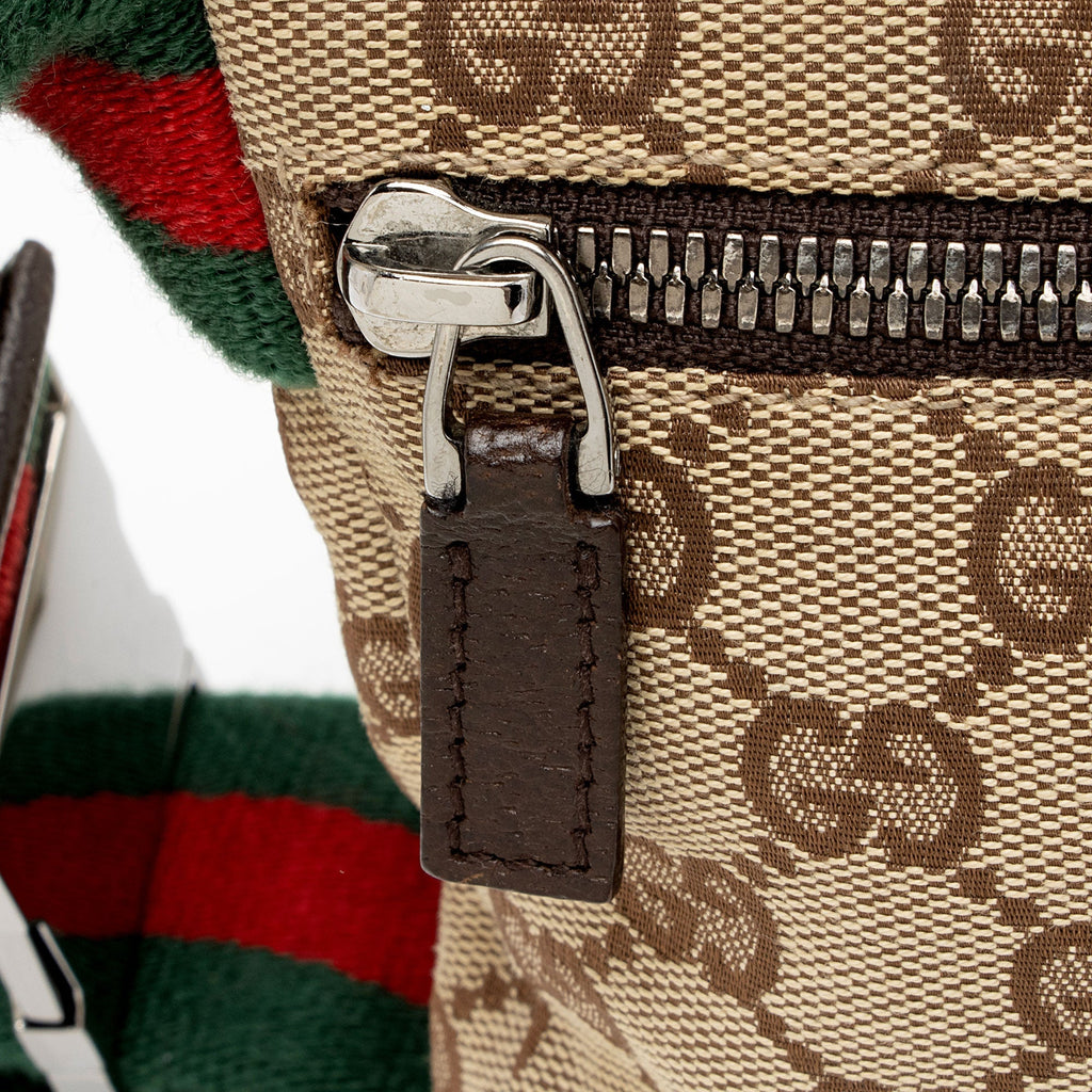Gucci GG Canvas Web Belt Bag (SHF-k4S9yN)