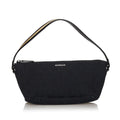 Gucci Gucci Canvas Web Boat Baguette (SHG-30597)