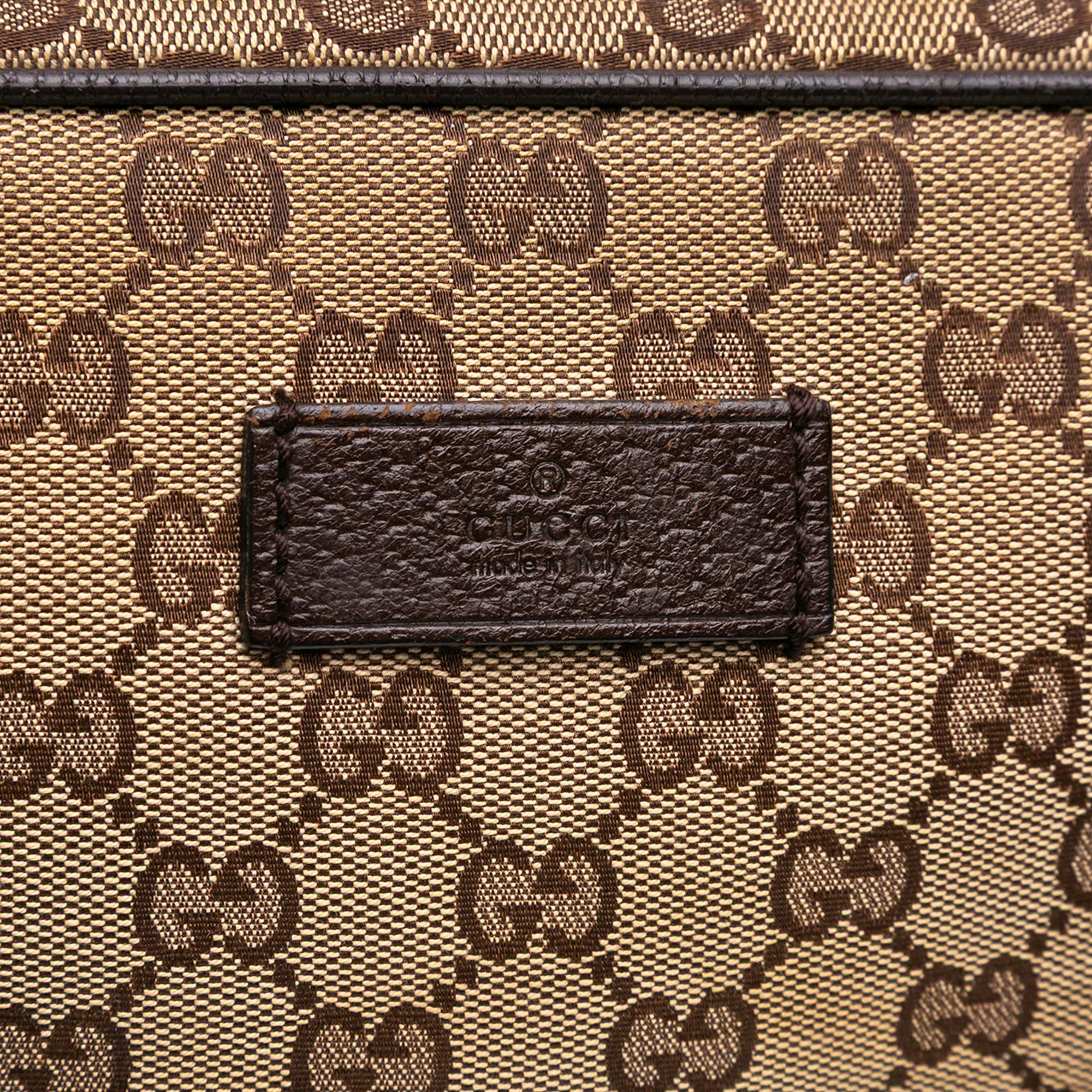 Gucci GG Canvas Web Business Bag