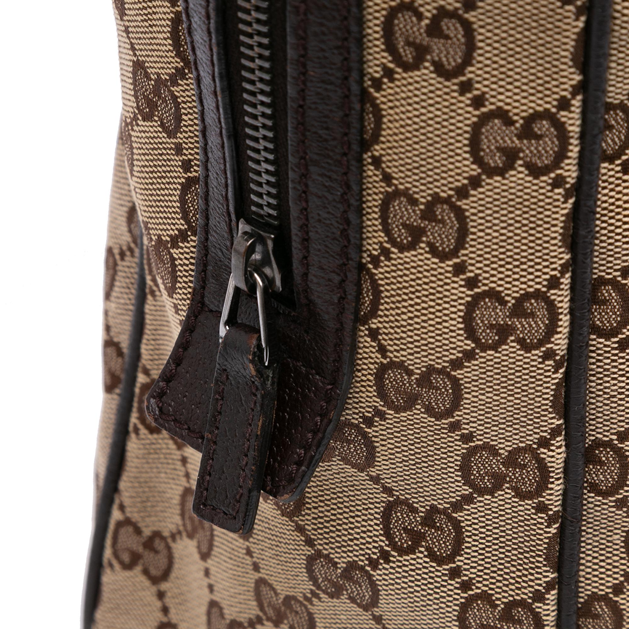 Gucci GG Canvas Web Business Bag