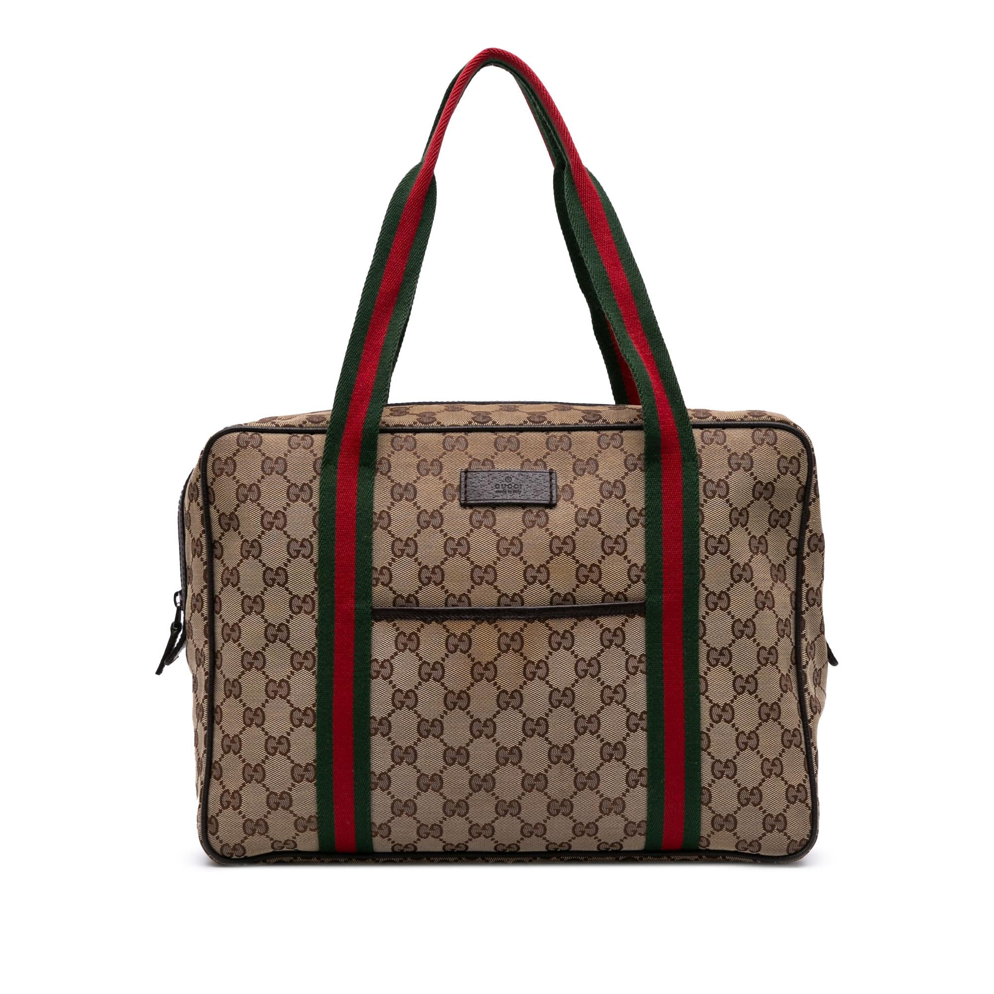 Gucci GG Canvas Web Business Bag