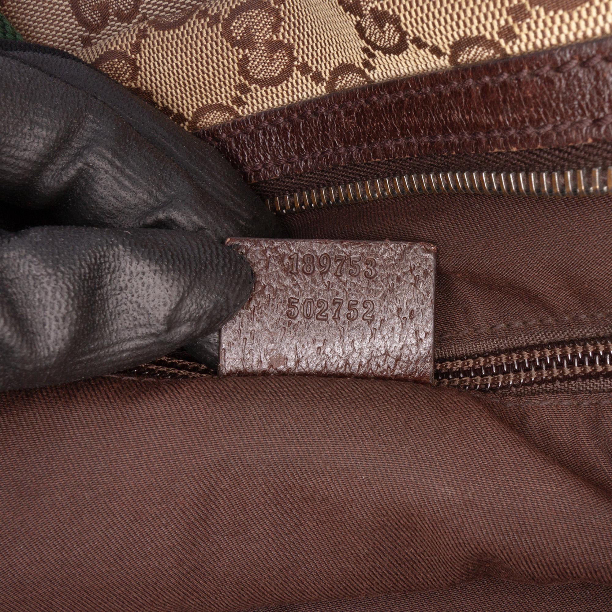 Gucci GG Canvas Web Business Bag