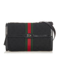 Gucci Gucci Canvas Web Crossbody Bag (SHG-23753)