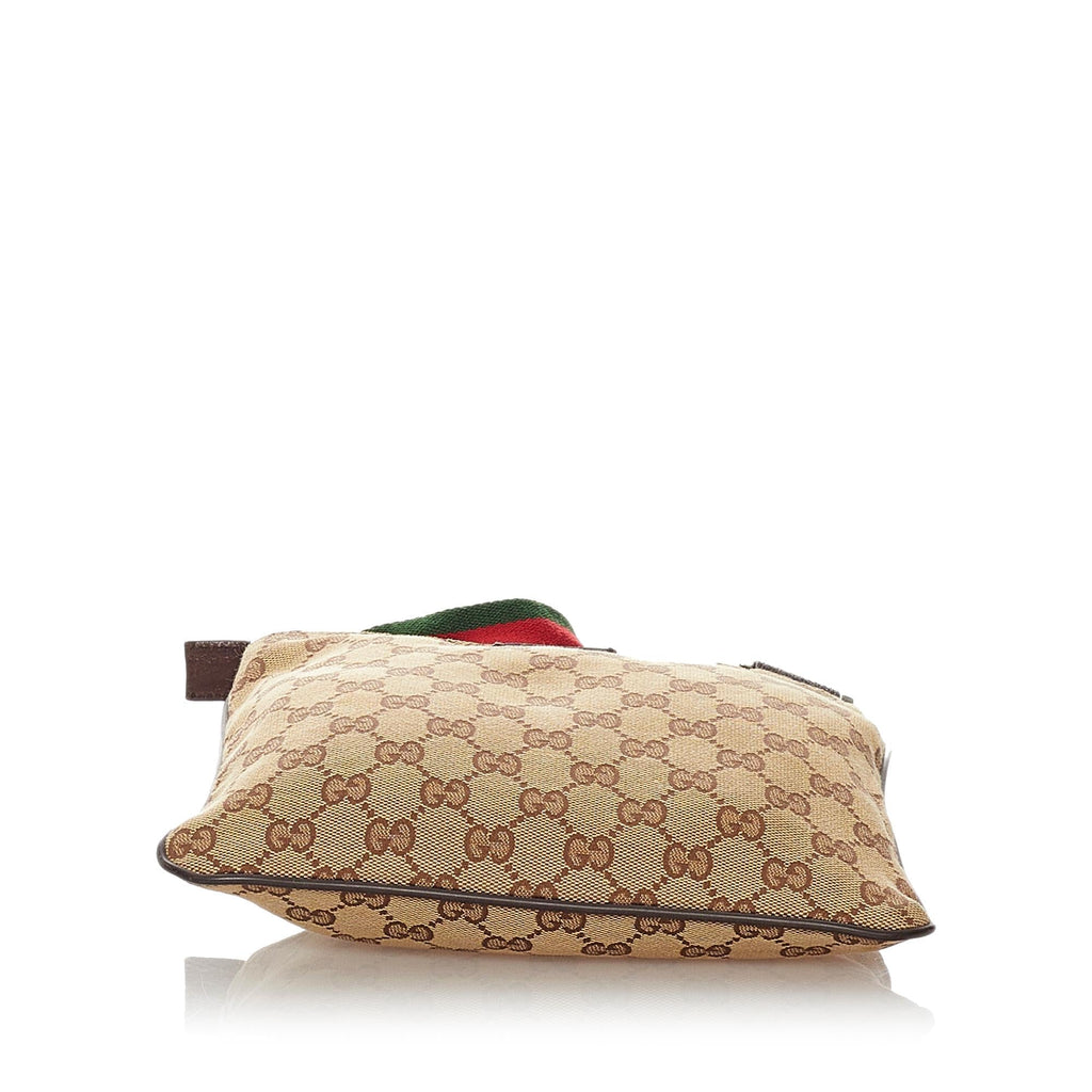 Gucci Gucci Canvas Web Crossbody Bag (SHG-27575)